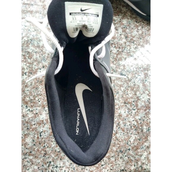 Nike Lunarloe Black Metallic Embellish Gray Size 8.5 golf shoes sneakers - Picture 5 of 10
